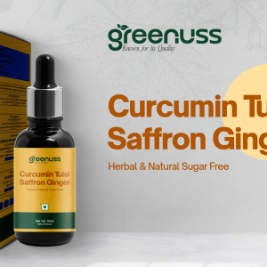 CURCUMIN, TULSI, SAFFRON, GINGER DROP